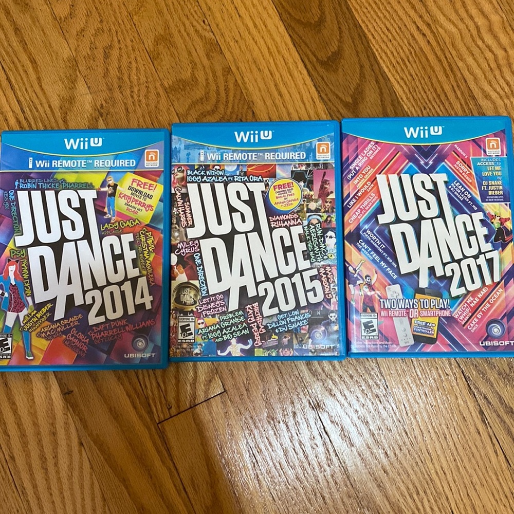 UBISOFT Just dance Wii U games